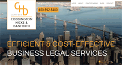 Desktop Screenshot of chdlawyers.com